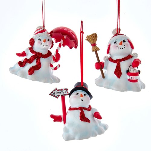 Kurt S. Adler Ornament Smeltende sneeuwpop