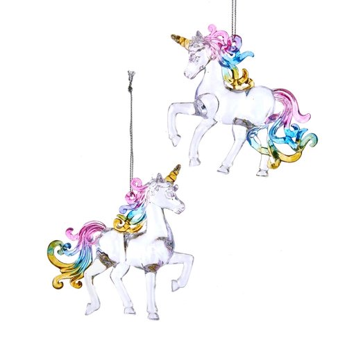 Kurt S. Adler Ornament Unicorn pastel