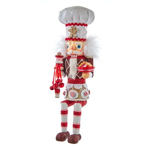 Kurt S. Adler Ornament Zittende notenkraker gingerbread