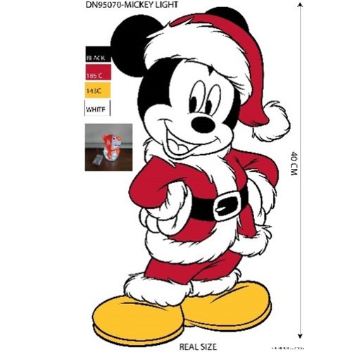 Kurt S. Adler Raamsticker Disney Mickey Mouse