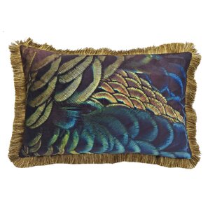 Kussen 40 x 60 cm peacock