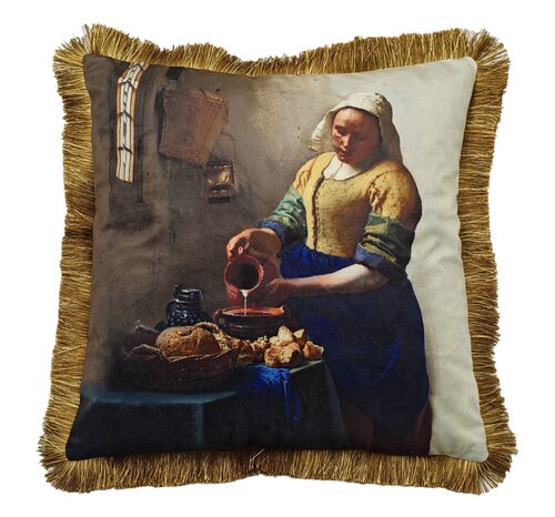 Kussen 45 x 45 cm Melkmeisje