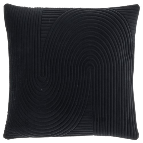 Kussen Alette 45 x 45 cm black