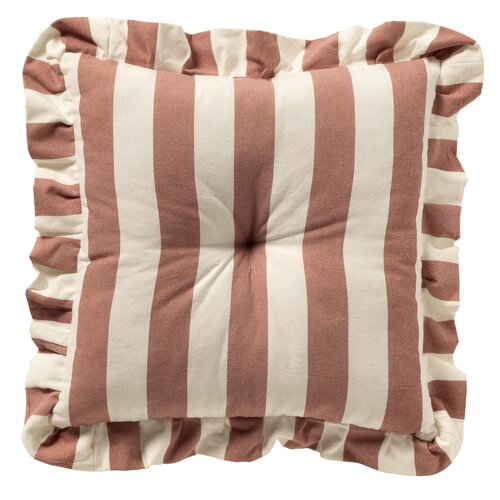 Kussen Bella - 40x40cm Oudroze - afbeelding 1