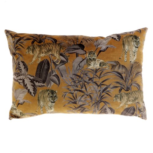 Kussen Flit print 40 x 60 cm yellow gold