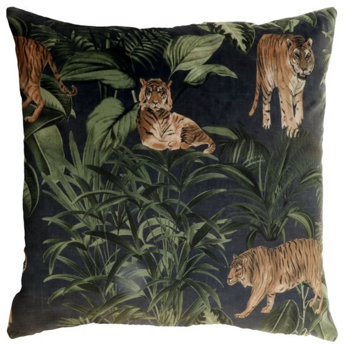 Kussen Flit print 45 x 45 cm black