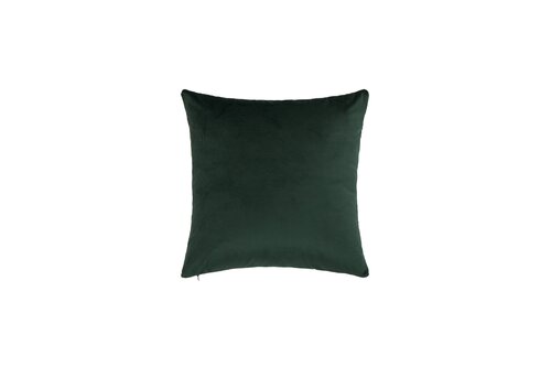 Kussen jacquard 45 x 45 cm kersthuisjes groen - afbeelding 2