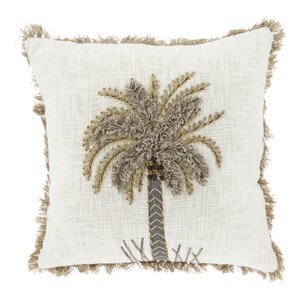 Kussen Teske 45x45cm dove white