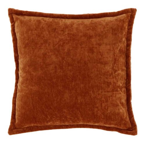 Kussen Viola Leather brown - 45 x 45 cm
