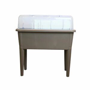 Kweektafel compleet 77 x 38 x H 64 cm bruin - afbeelding 1
