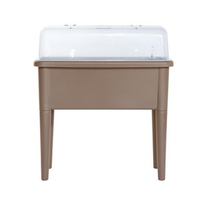Kweektafel compleet 77 x 38 x H 64 cm bruin - afbeelding 2