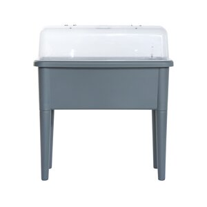 Kweektafel compleet 77 x 38 x H 64 cm grijs