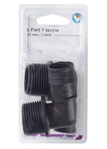 L-part + screw 25 mm / 1 Inch