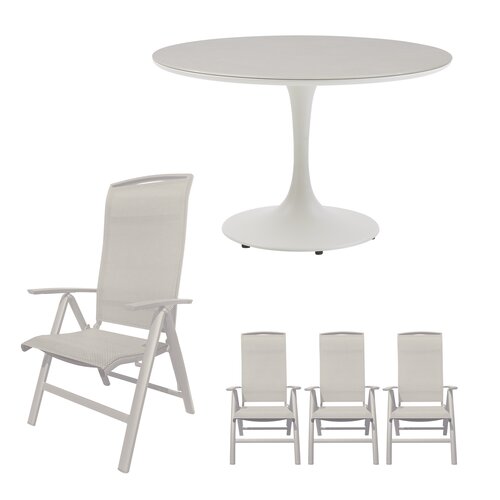Royal Seasons La Palma 4 zits tuinset rond - afbeelding 1