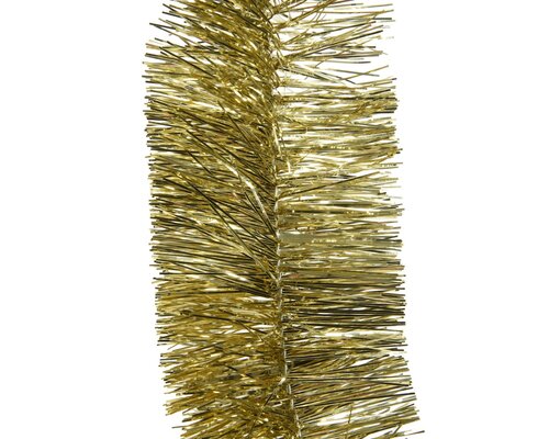 Lametta guirlande pvc d7l270cm goud