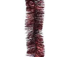 Lametta guirlande ossenbloed - D 7,0 cm x H 270,0 cm
