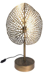 Lamp goud H62cm