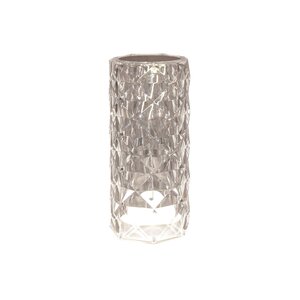 Anna's Collection lamp kristal warm wit - H 16 x D 7.5 cm
