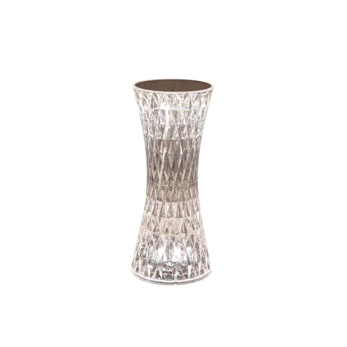 Lamp kristal 19x8cm warm wit