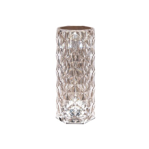 Lamp kristal 21x9cm warm wit