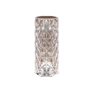 Lamp kristal 21x9cm warm wit