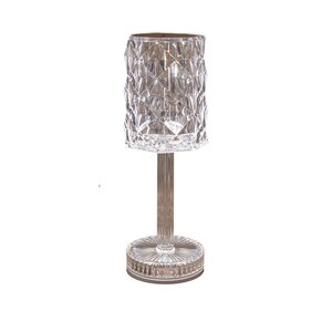 Lamp kristal 26x9cm warm wit - afbeelding 2