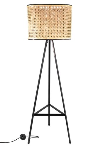 lamp rattan H140cm - afbeelding 1