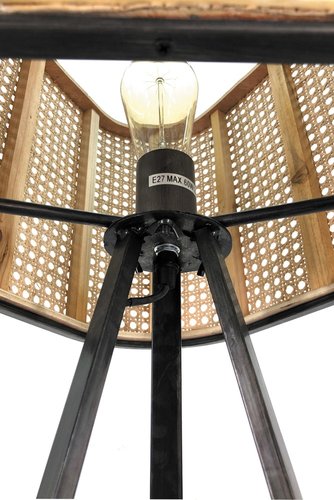 lamp rattan H140cm - afbeelding 7