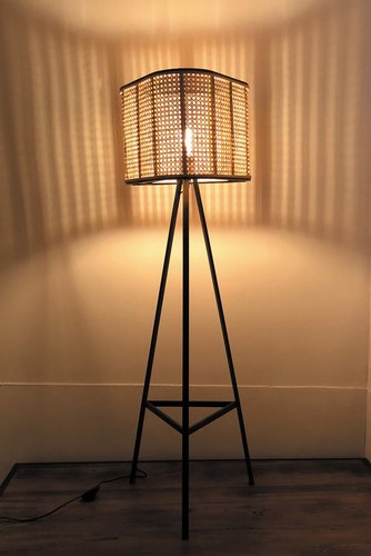 lamp rattan H140cm - afbeelding 5