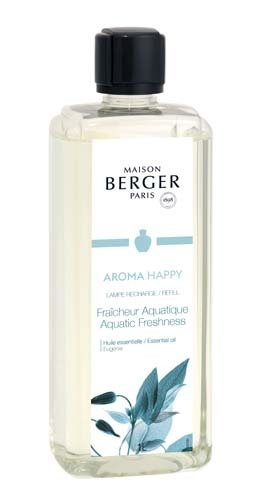 Lampe Berger Huisparfum 1L - Aroma Happy - Fraîcheur Aquatique / Aquatic Freshness