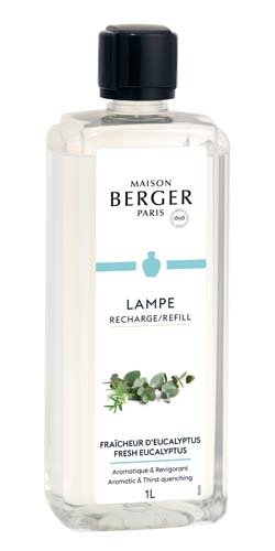 Lampe Berger Huisparfum 1L - Fraîcheur d'Eucalyptus / Fresh Eucalyptus