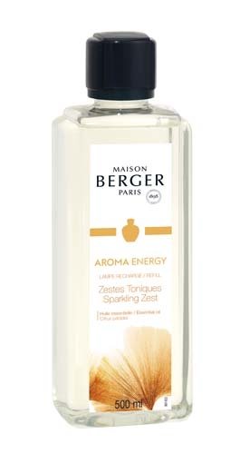 Lampe Berger Huisparfum 500ml - Aroma Energy - Zestes toniques / Sparkling zest - afbeelding 2