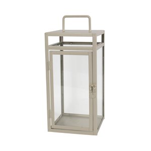 Lantaarn 15 x 15 x 35 cm woolwhite