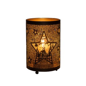 Anna's Collection lantaarn ster - H 16 x D 10.5 cm