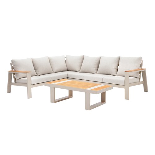 Royal Seasons Laos 5-zits hoek loungeset - afbeelding 1