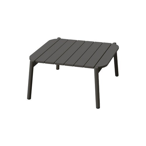 Las Palmas salontafel 70 x 70 x H38 cm alu antraciet