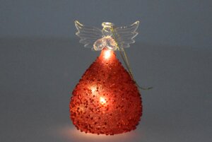 Led Angel Glass Bordeau x Ass P/1 6 x 9 cm - afbeelding 2