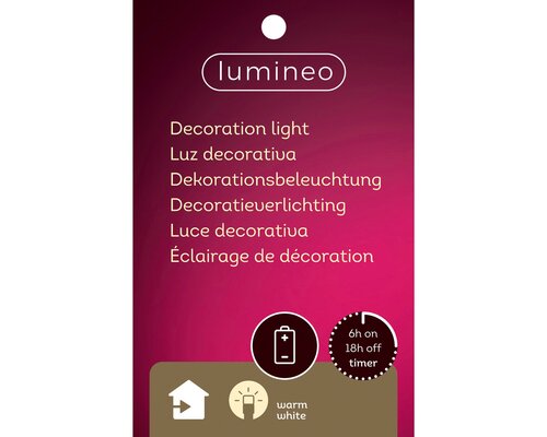 LED brievenbus binnen - B27xH45cm Warm wit - afbeelding 4