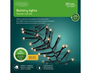 Lumineo Durawise Cluster 192 L Klassiek warm - 200 cm