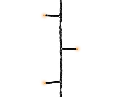 LED durawise klassiek wit/48L/350cm/-7.5cm/3xAA/zwarte kabel - afbeelding 2