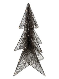 LED glitter boom 3D H 80 cm 50L champagne