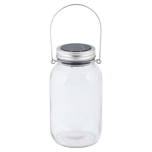 LED lamp met zonnepaneel in pot