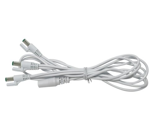 Lemax accessoires Expansion cable, typekerstdorpminiatuurl to typekerstdorpminiatuuru x 3, wit