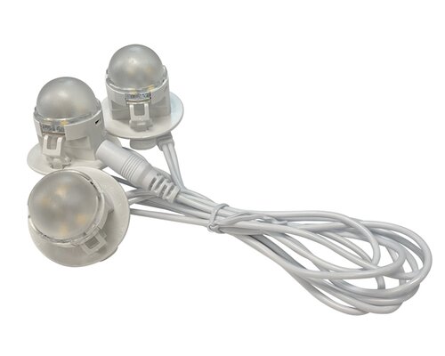Lemax accessoires Three led light string, type-l to 3 moonlander