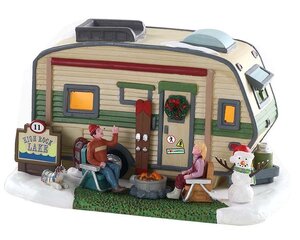 Lemax High Rock Lake Trailer , B/O Led