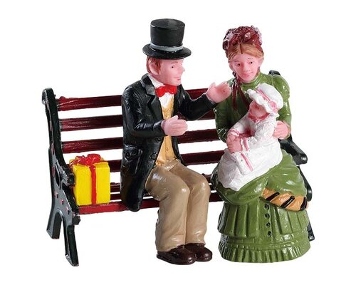 Lemax kerstdorpminiatuur Caddington Village Baby's first Christmas