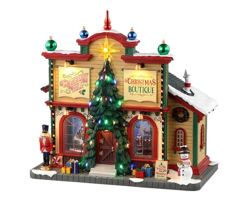 Lemax kerstdorpminiatuur Caddington Village Cranberry hill Christmas boutique