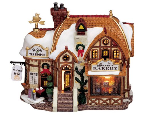 Lemax kerstdorpminiatuur Caddington Village Devaney's bakery
