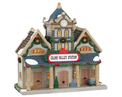 Lemax kerstdorpminiatuur Caddington Village Grand Valley station