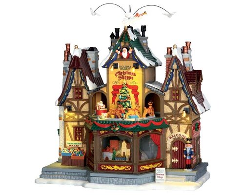 Lemax kerstdorpminiatuur Caddington Village Holiday hamlet Christmas shoppe
